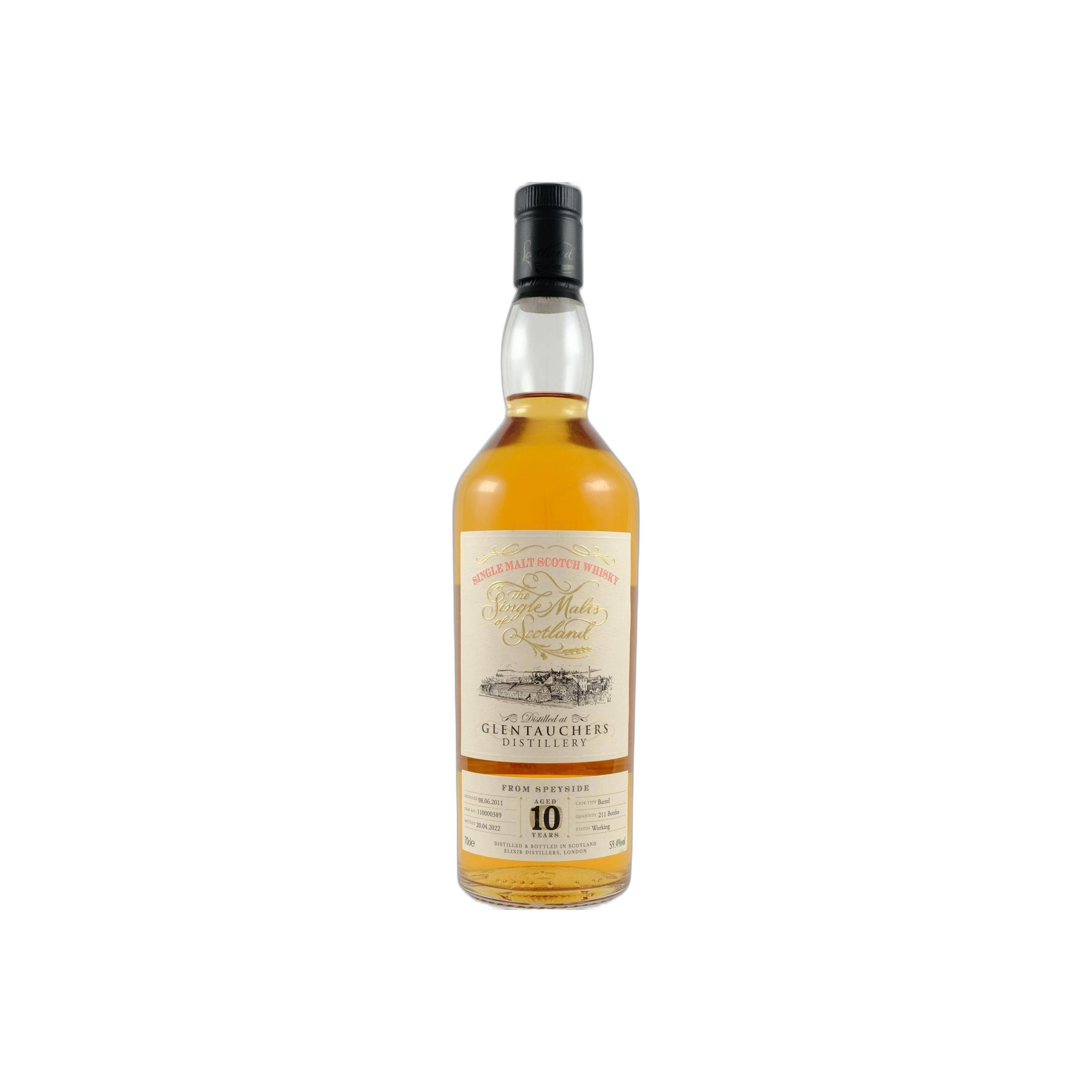 Elixir Distillers The Single Malts of Scotland 2011 10 Years Single Malt Whisky
