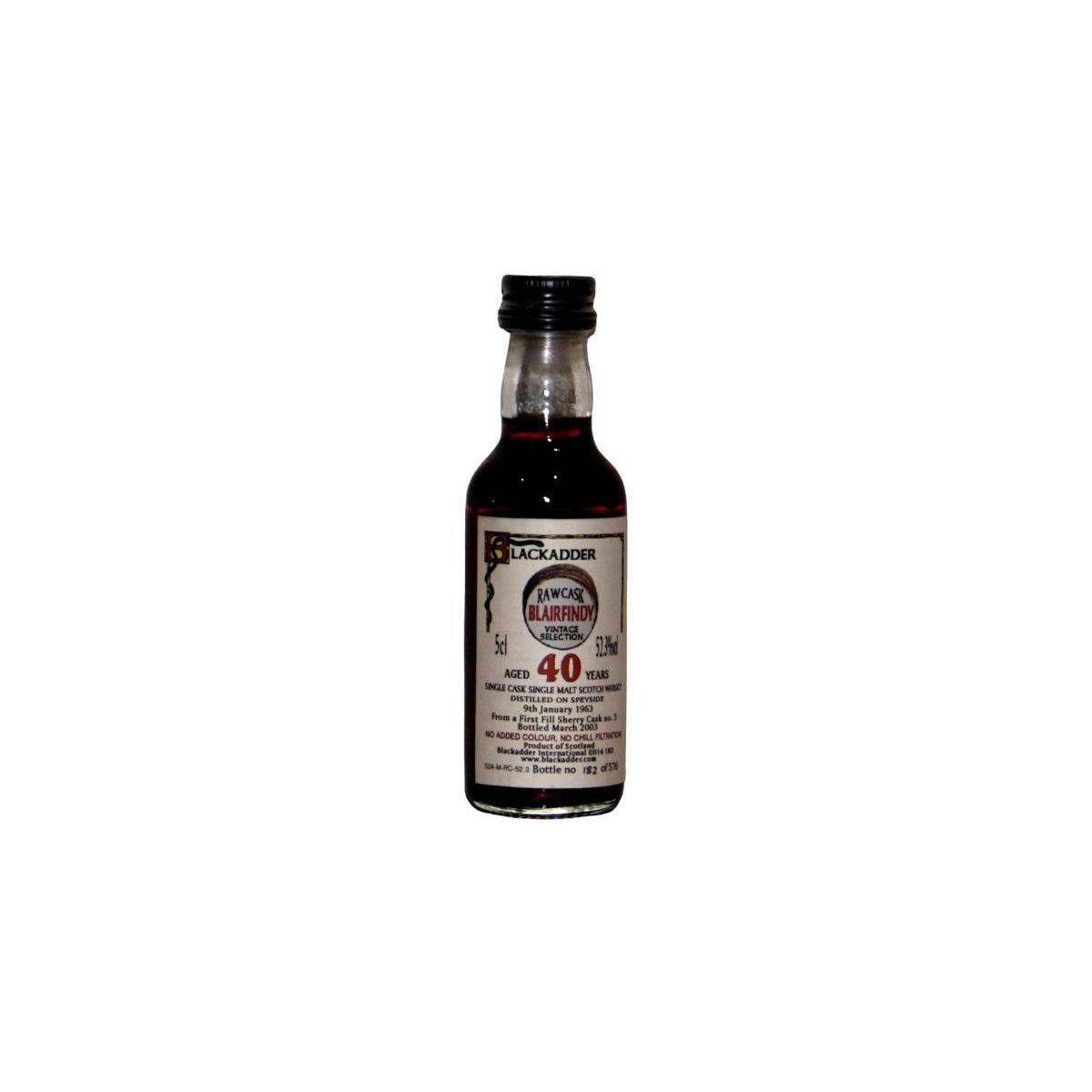 Blackadder Raw Cask 1963 40 Years Single Malt Whisky