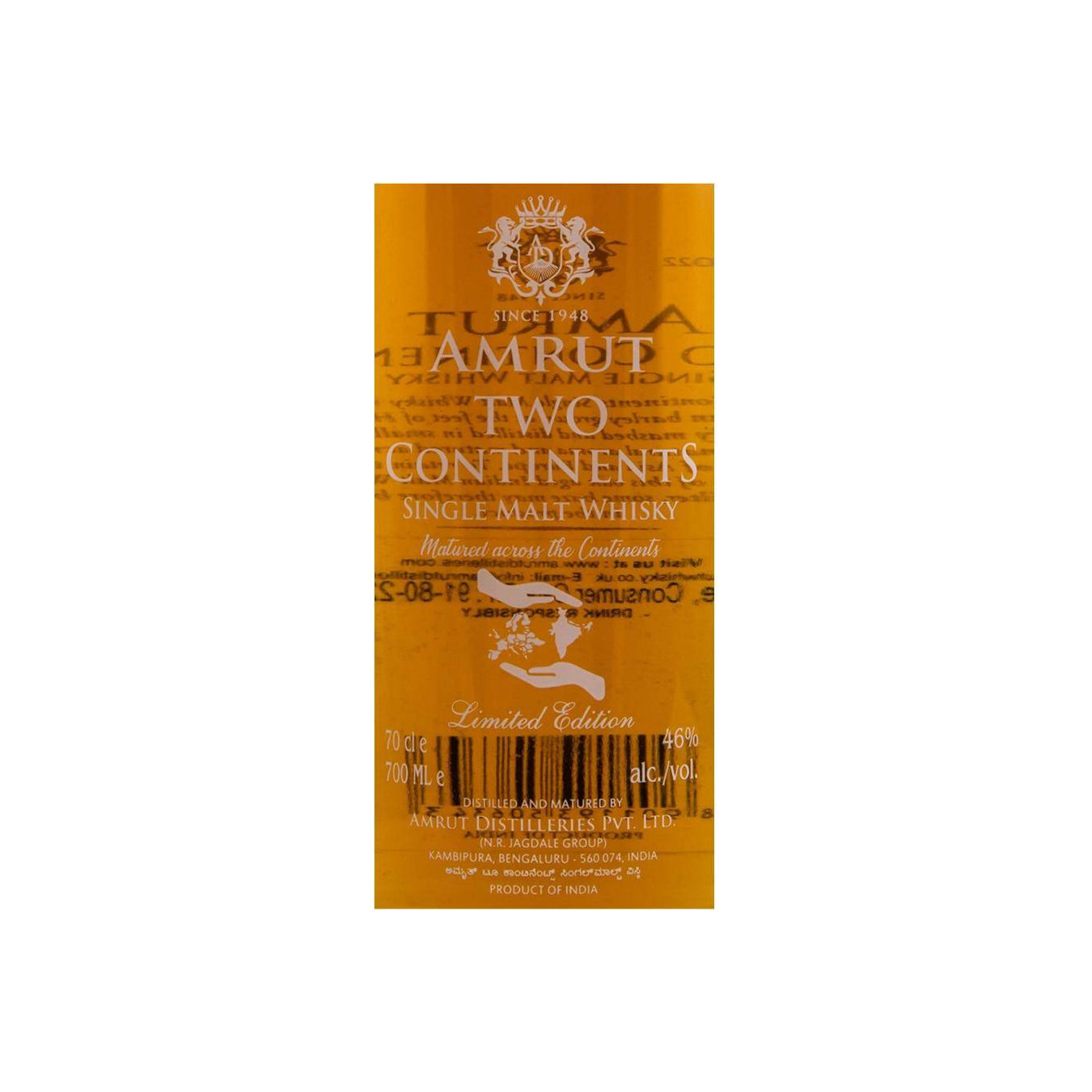 Amrut Single Malt Whisky 3