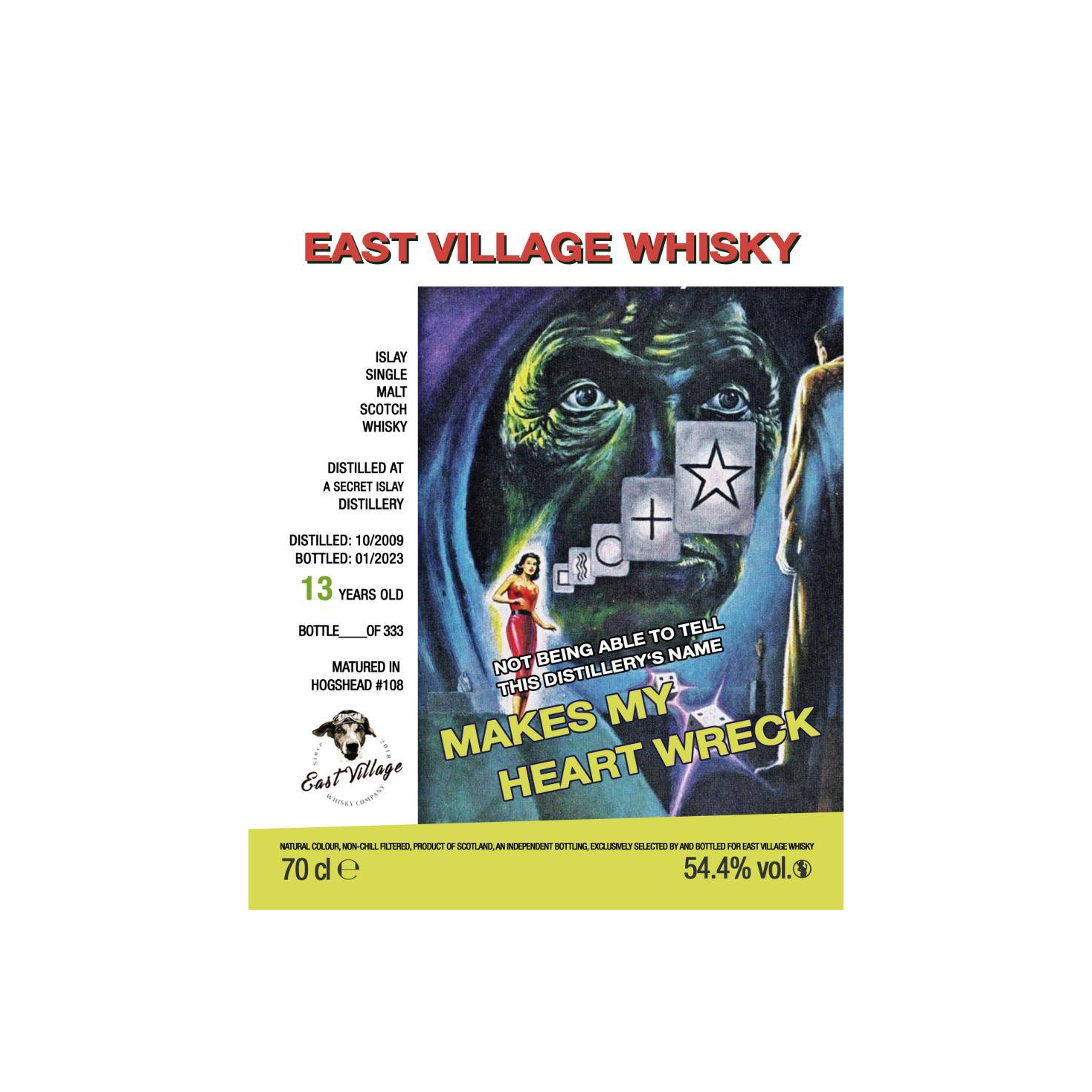 East Village Whisky Company 2009 13 Years Single Malt Whisky 4