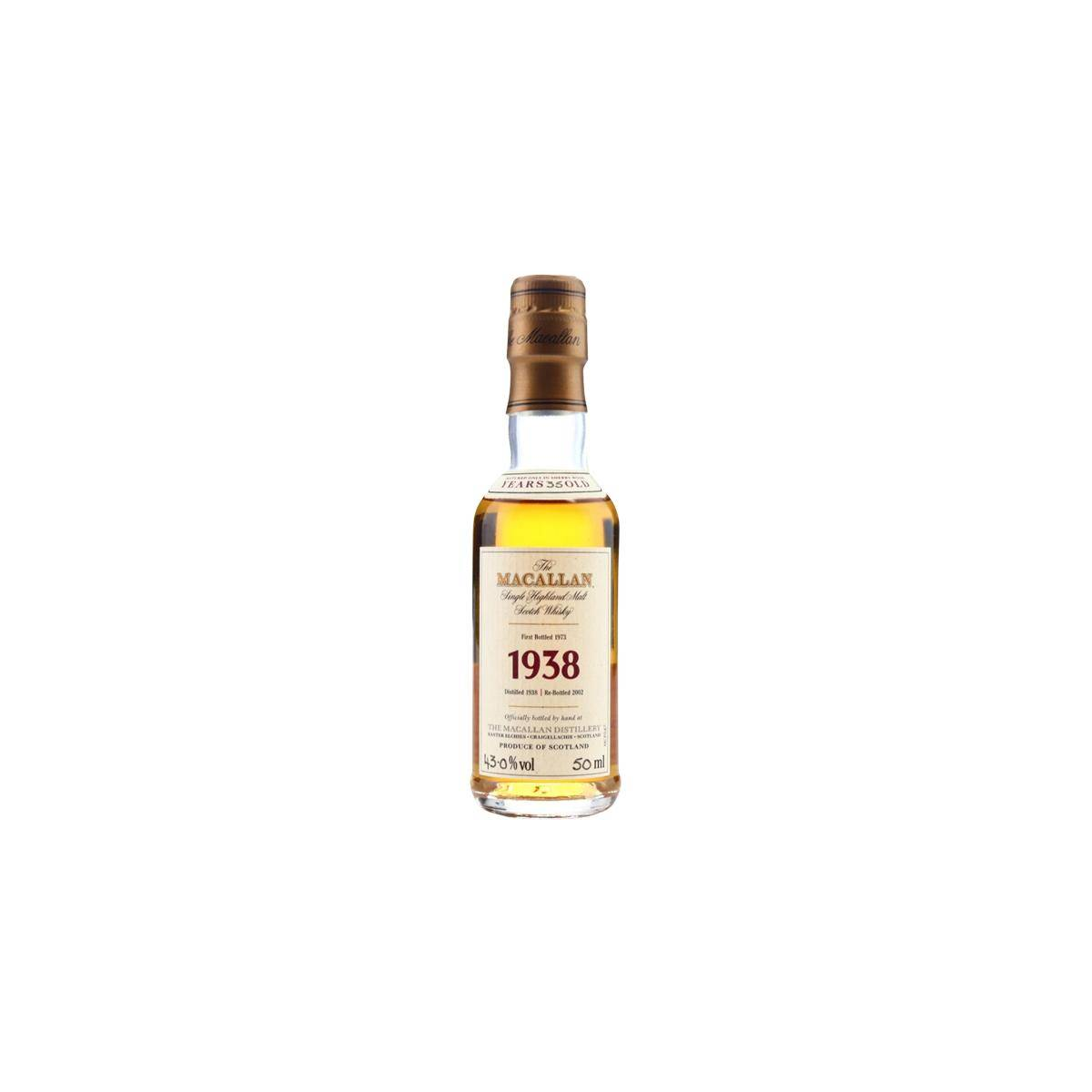 The Macallan 1938 35 Years Single Malt Whisky