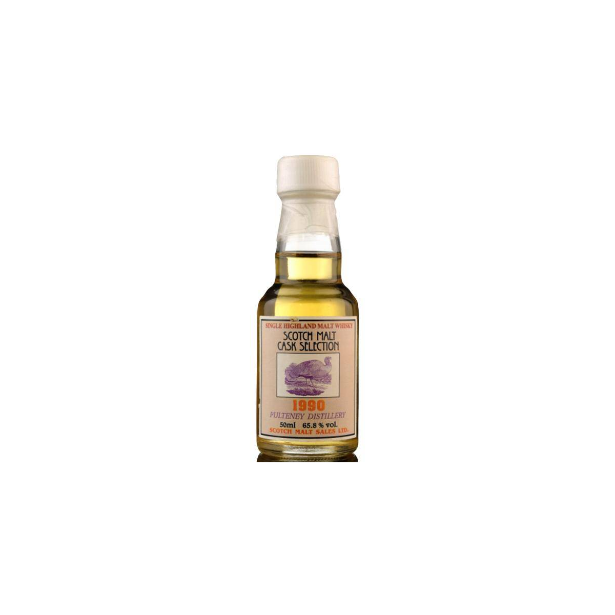 Old Pulteney Miniature 1990 Single Malt Whisky