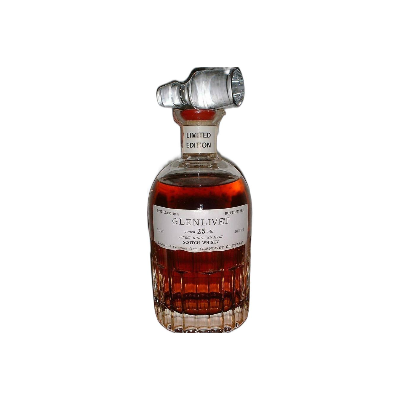 The Glenlivet 1961 25 Years Single Malt Whisky
