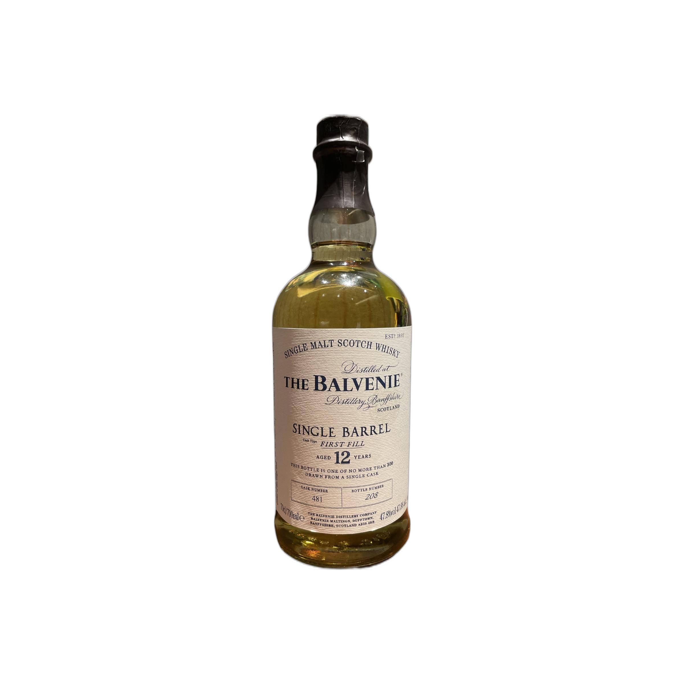 The Balvenie Single Cask 12 Years Single Malt Whisky