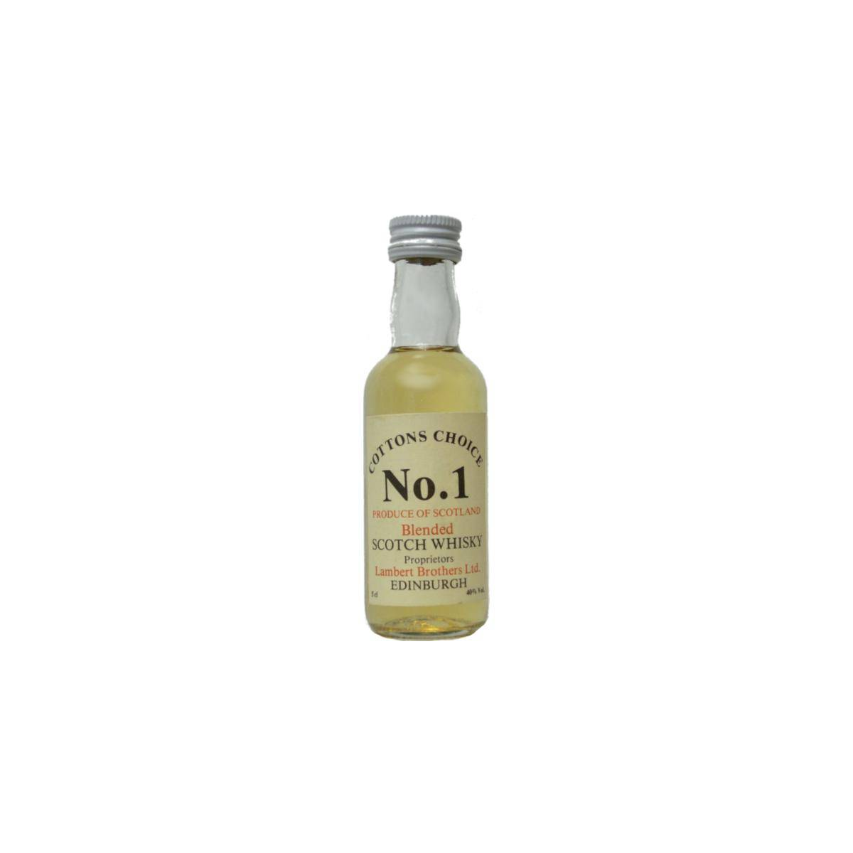 Cottons Choice No.1 Blended Scotch Whisky