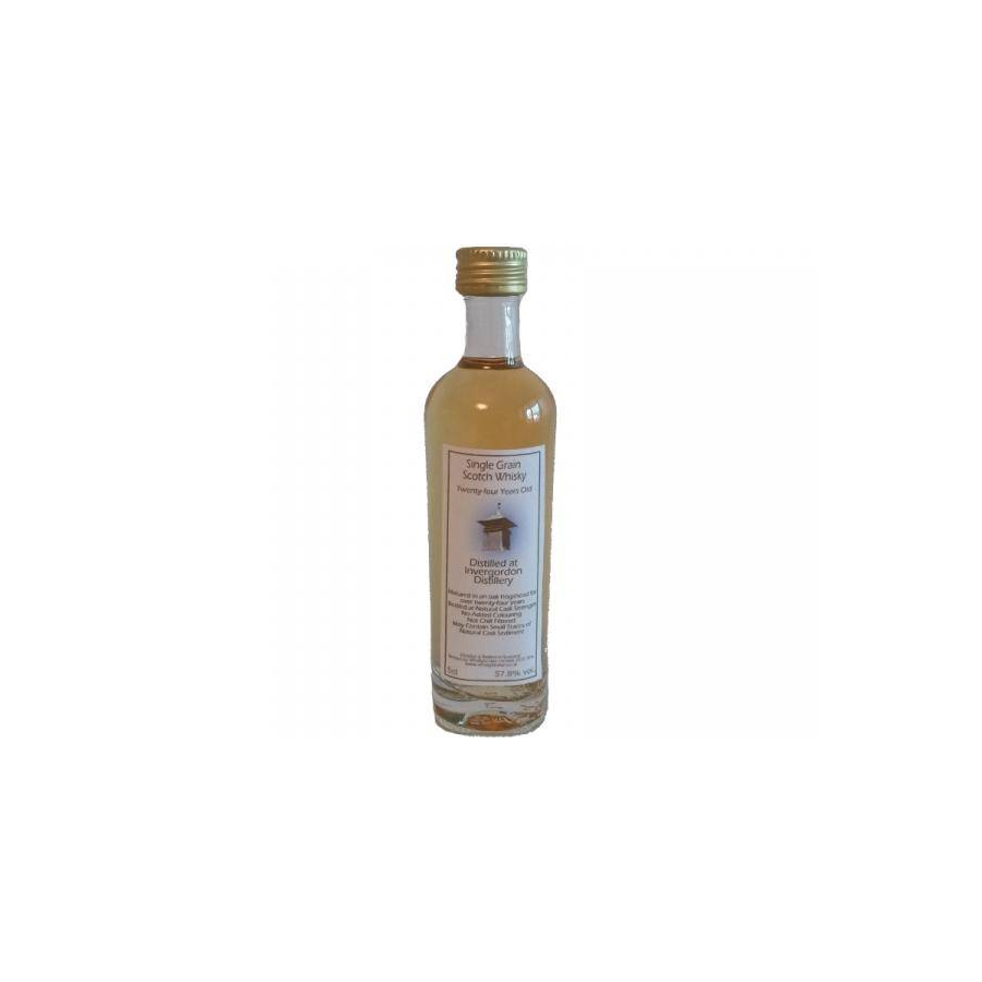 Invergordon Miniature 24 Years Single Grain Whisky