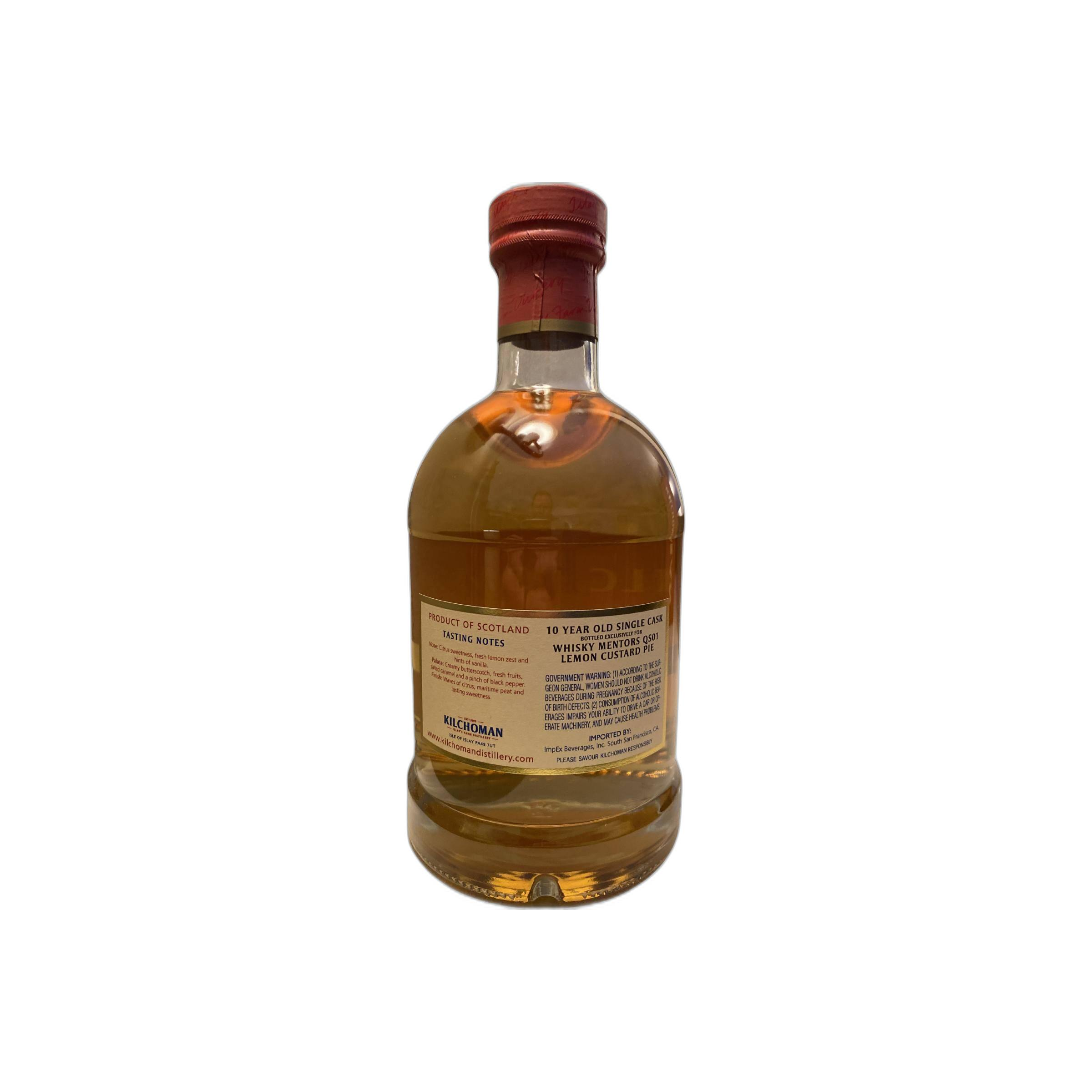 Kilchoman Single Cask 2012 10 Years Single Malt Whisky 2