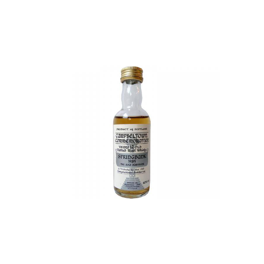 Campbeltown Commemoration Springbank 1985 Es