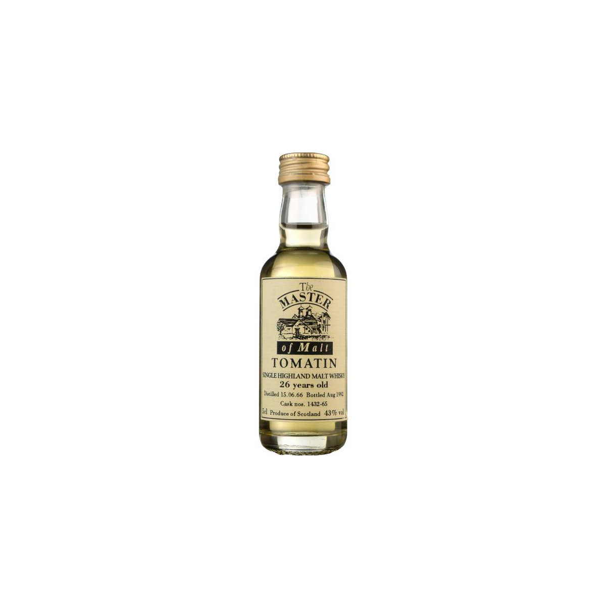 Tomatin Miniature 1966 26 Years Single Malt Whisky