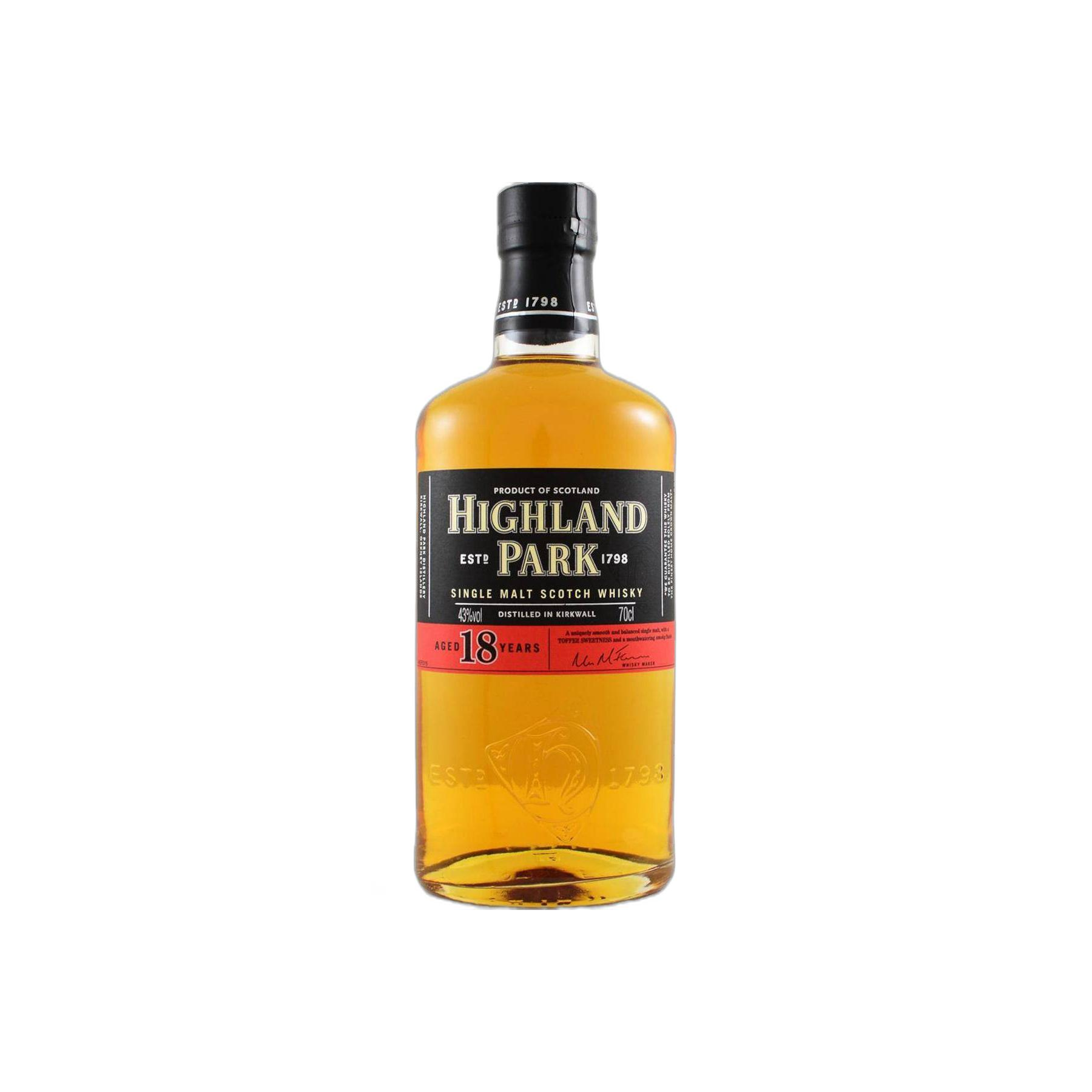 Highland Park 18 Years Single Malt Whisky
