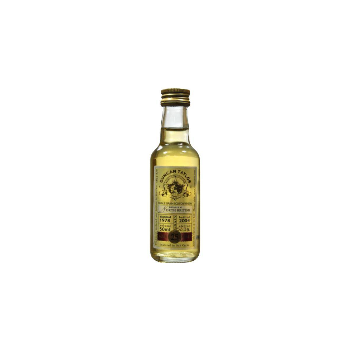 North British Miniature 1978 25 Years Single Grain Whisky