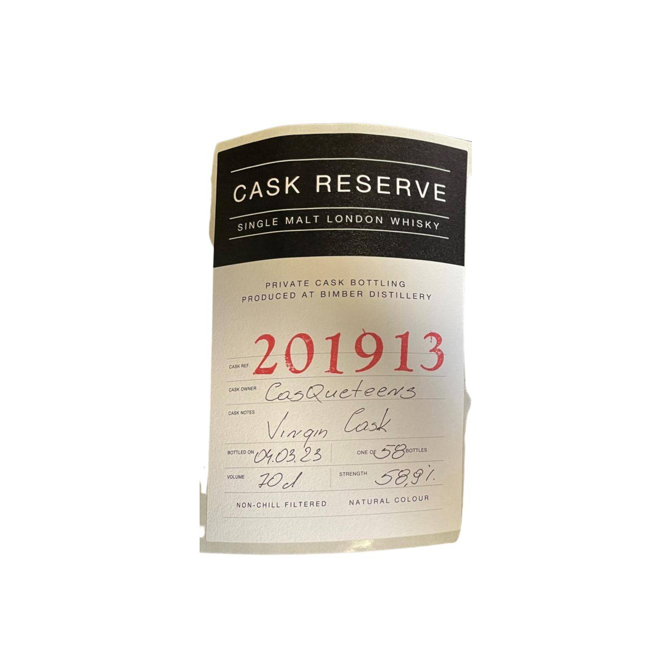 Bimber 2019 3 Years Single Malt Whisky