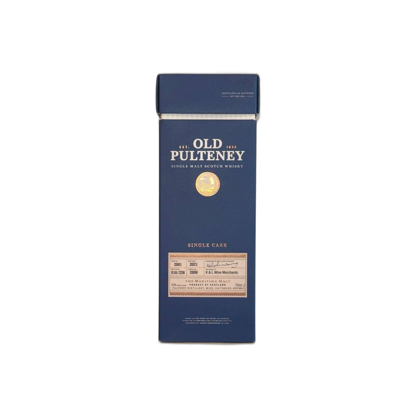 Old Pulteney Single Cask 2006 15 Years Single Malt Whisky 3