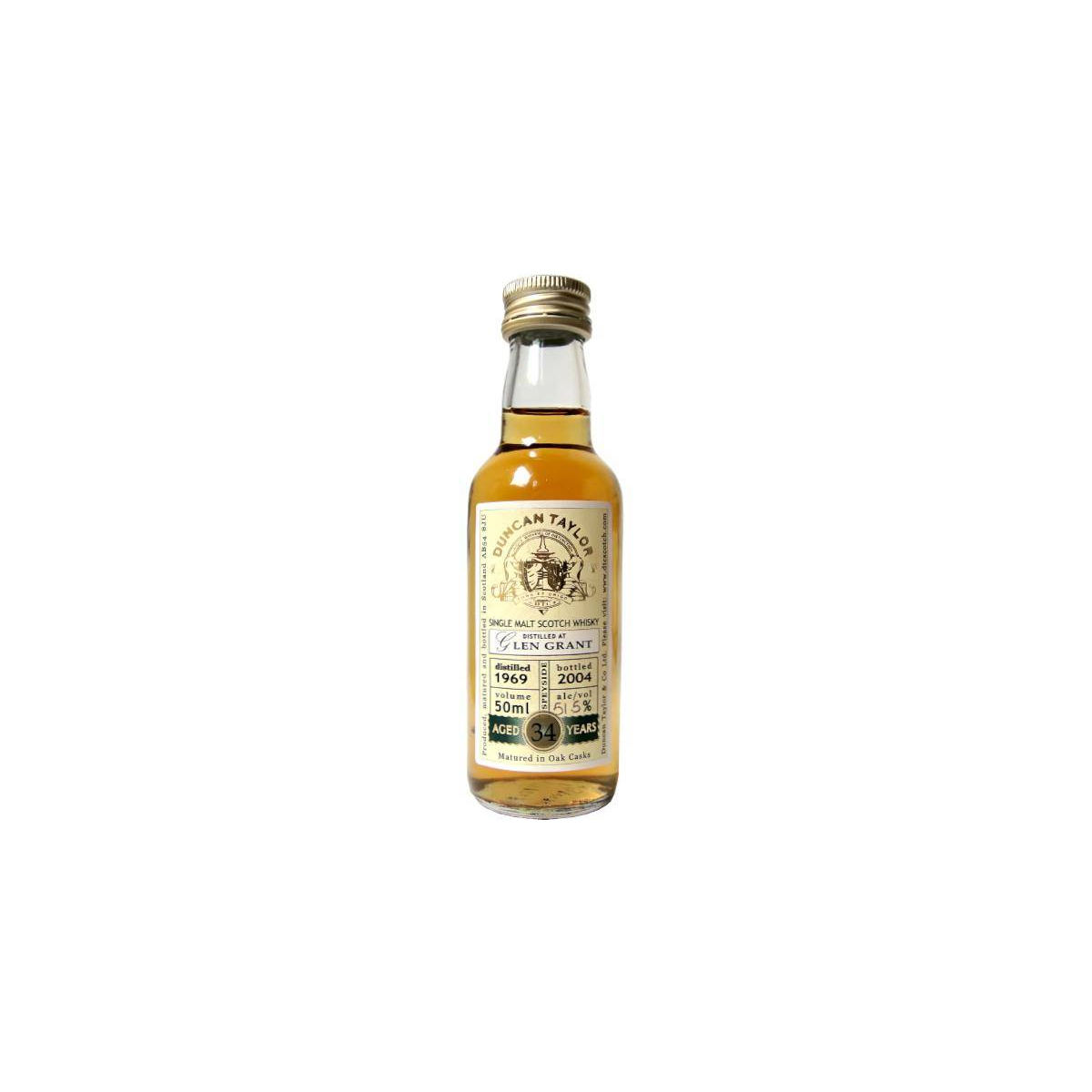 Glen Grant Miniature 1969 34 Years Single Malt Whisky