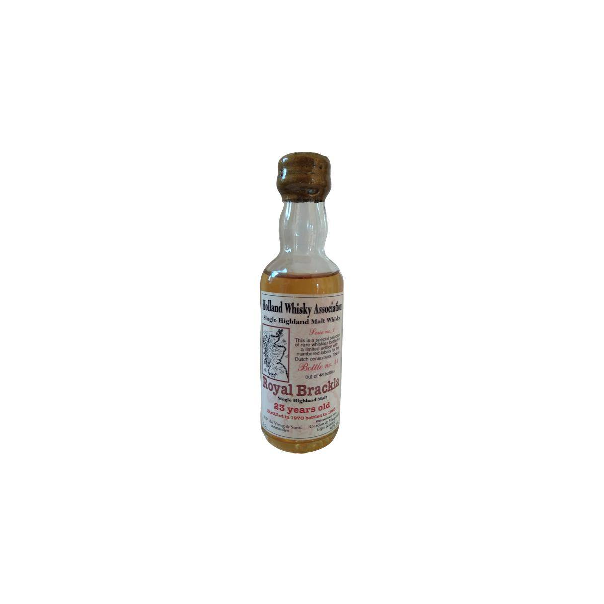 Royal Brackla 1970 23 Years Single Malt Whisky