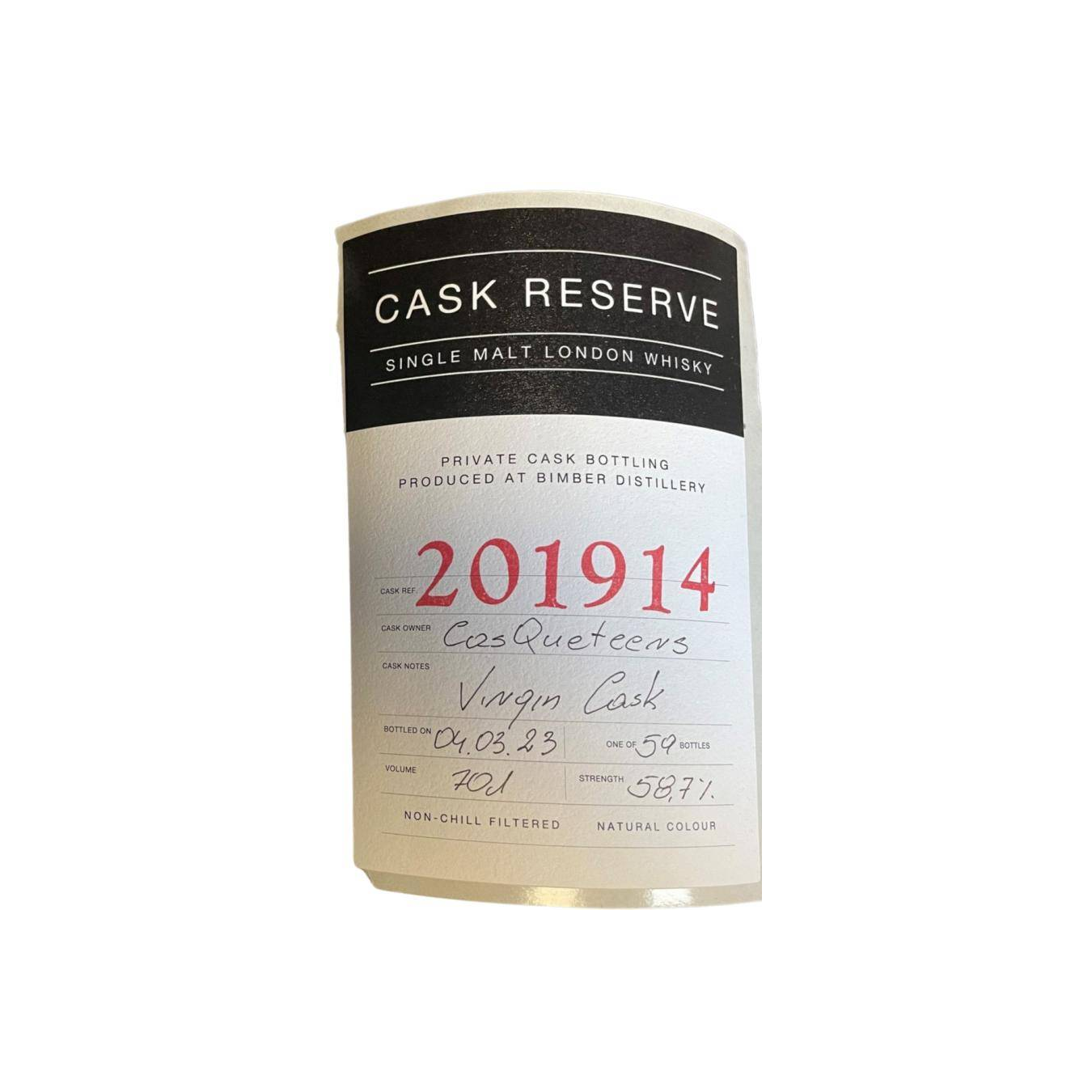 Bimber 2019 3 Years Single Malt Whisky