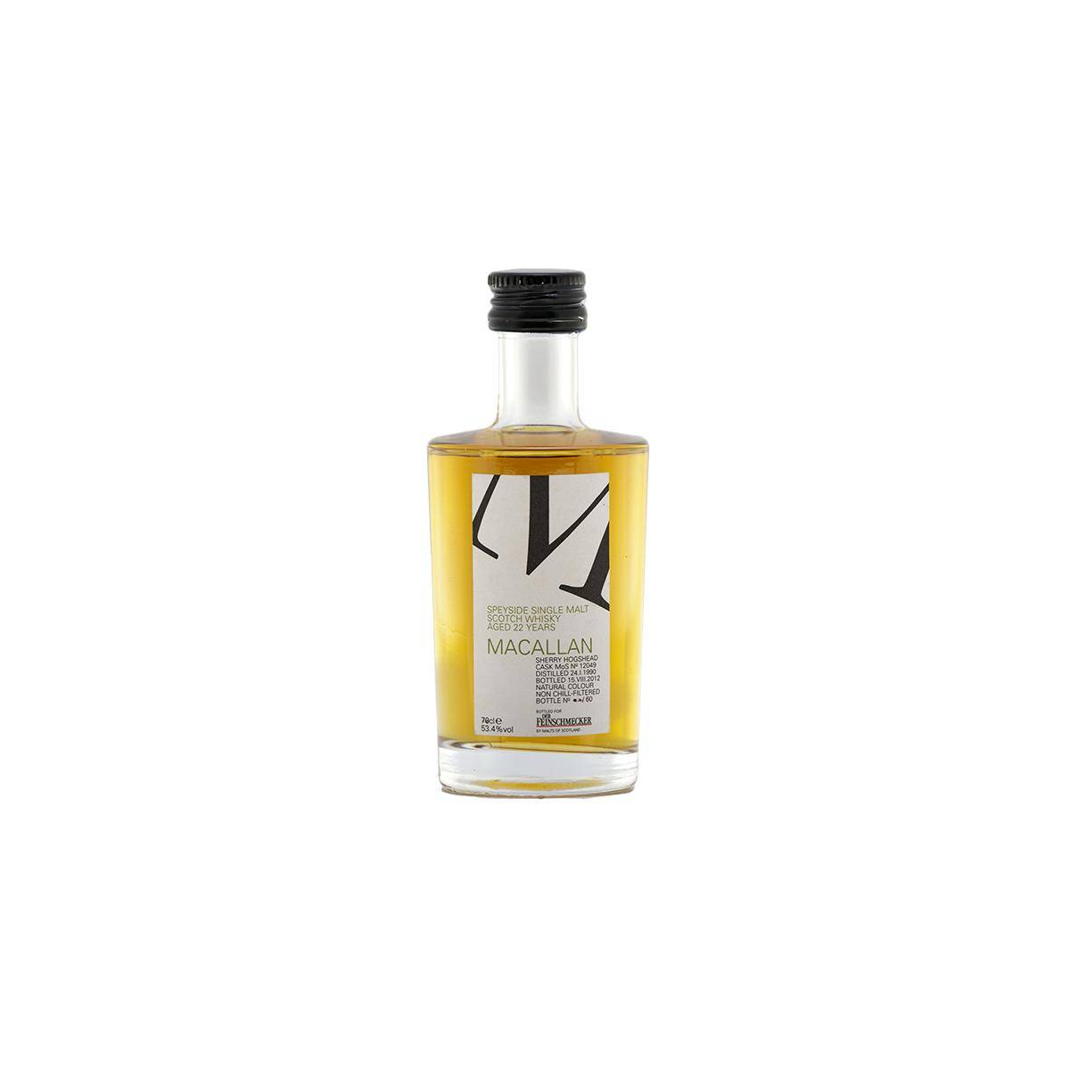 The Macallan Miniature 1990 22 Years Single Malt Whisky
