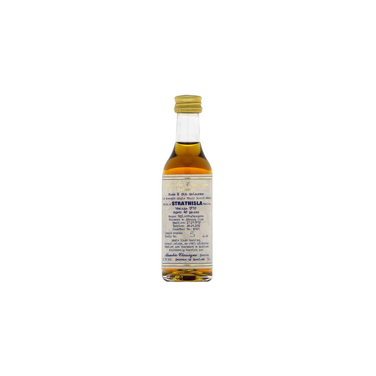 Strathisla 1970 40 Years Single Malt Whisky