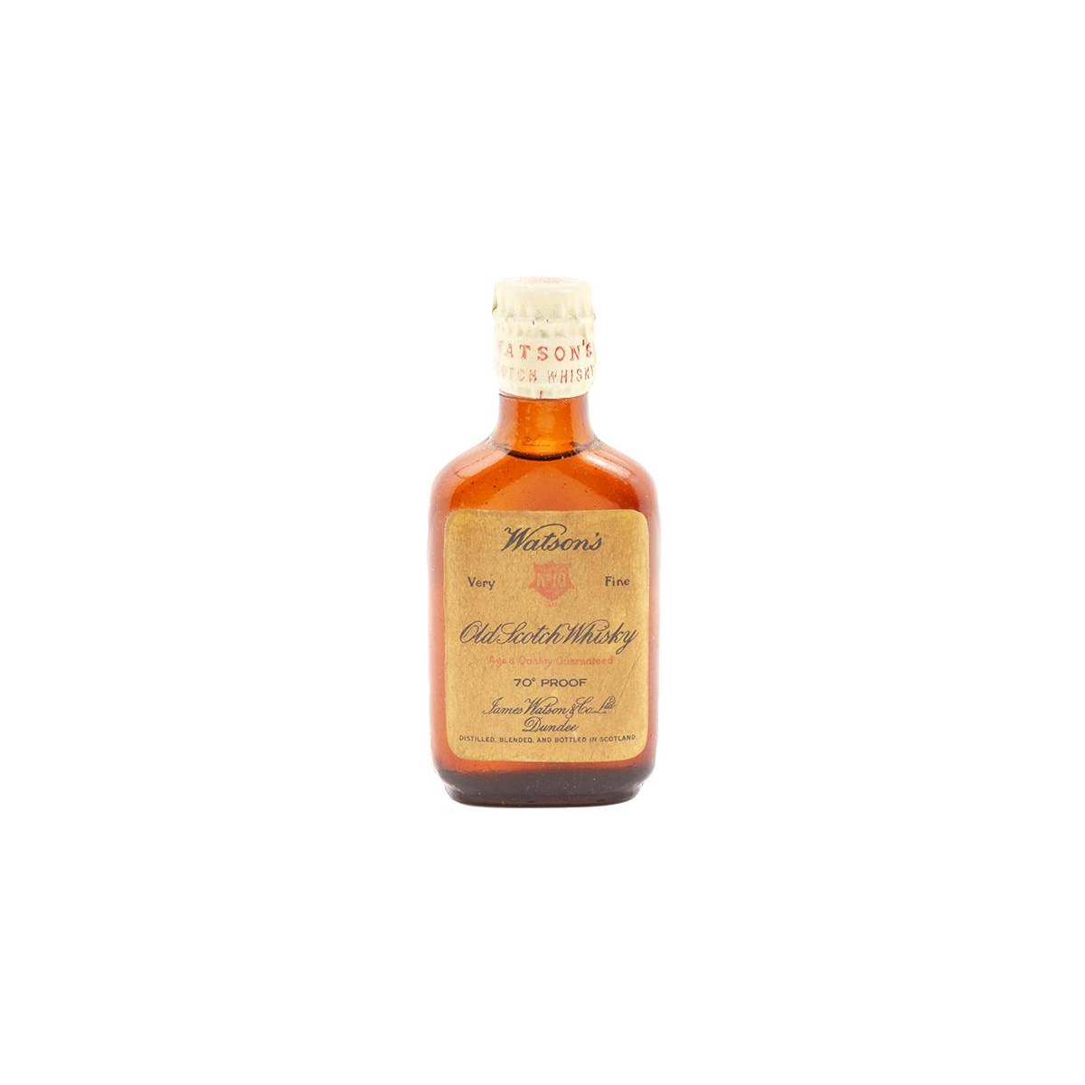 Watson's No. 10 Very Fine Old Scotch Whisky