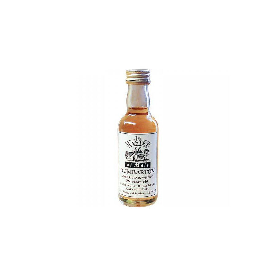 Dumbarton 1961 29 Years Single Grain Whisky