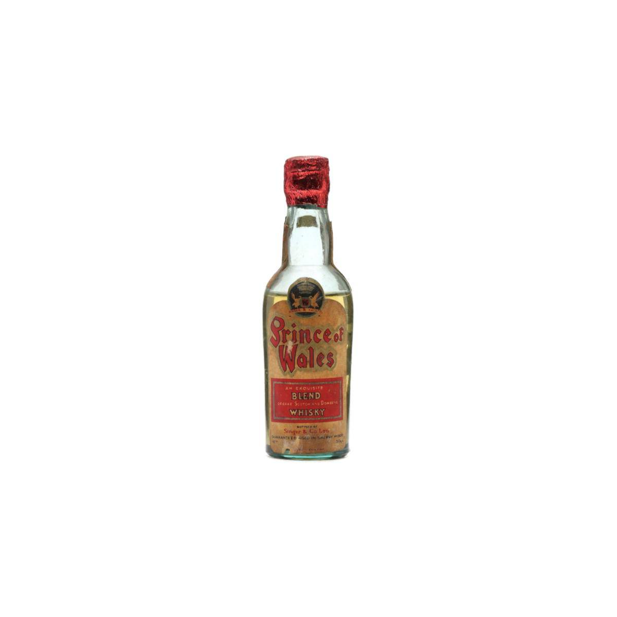 Prince of Wales An exquisite Blend of rare Scotch and Domestic Whisky