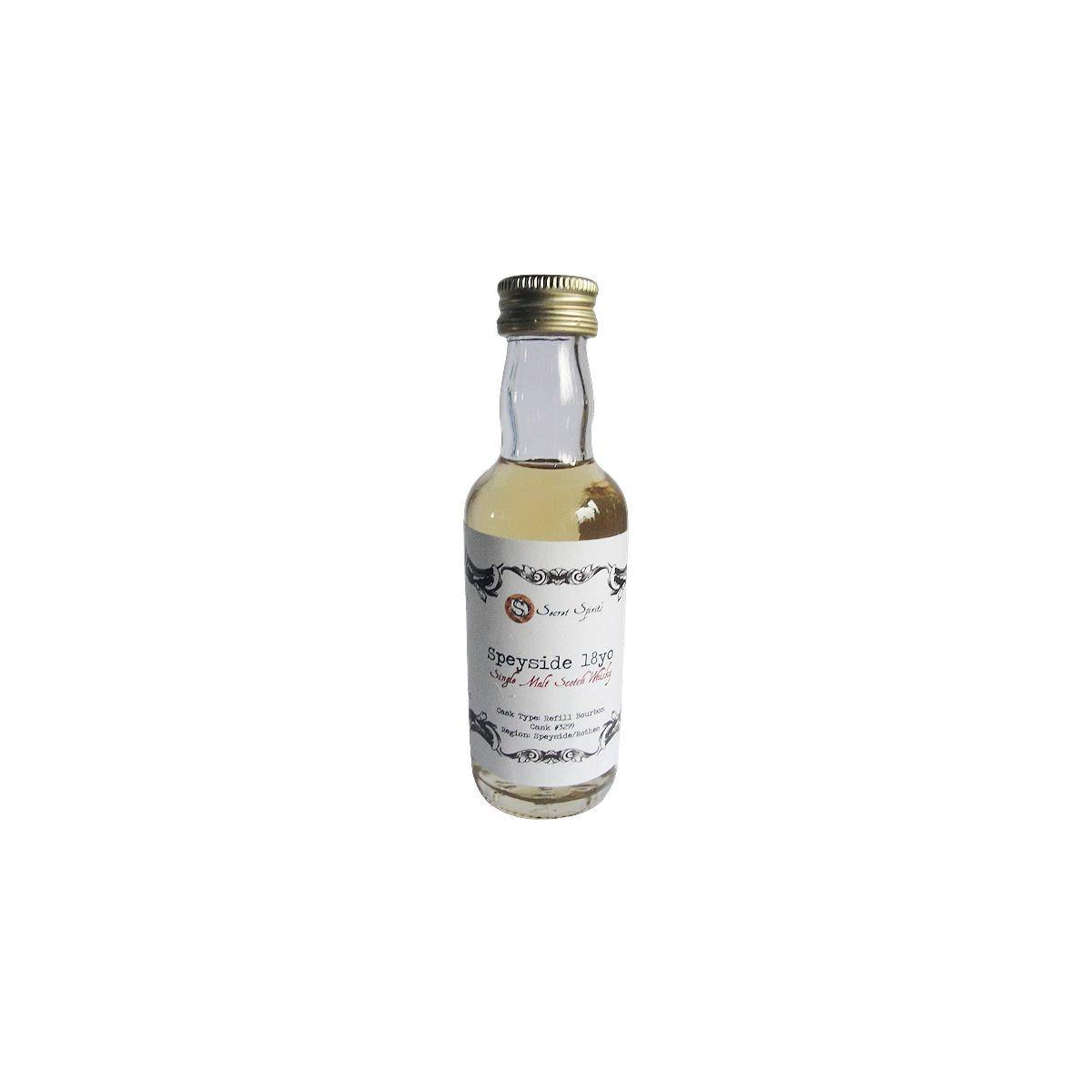 Single Malt Scotch Whisky Speyside 18yo
