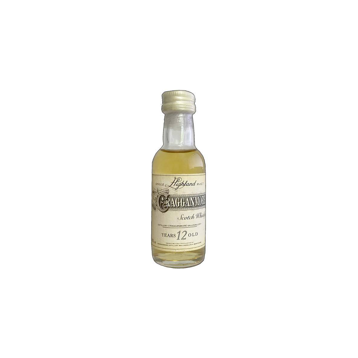 Cragganmore Miniature 12 Years Single Malt Whisky