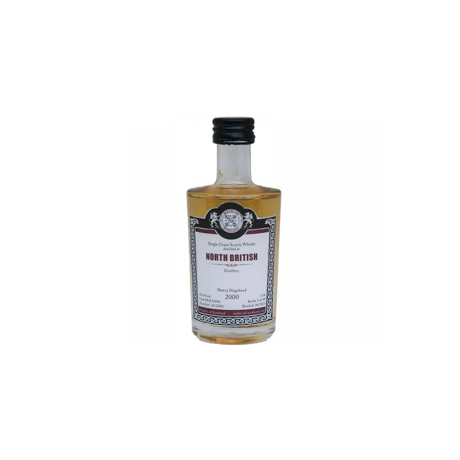 North British Miniature 2000 12 Years Single Grain Whisky