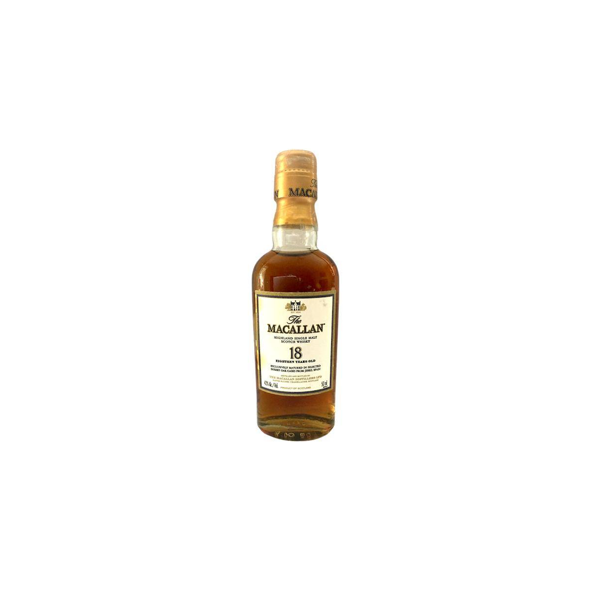 The Macallan Sherry Cask 18 Years Single Malt Whisky
