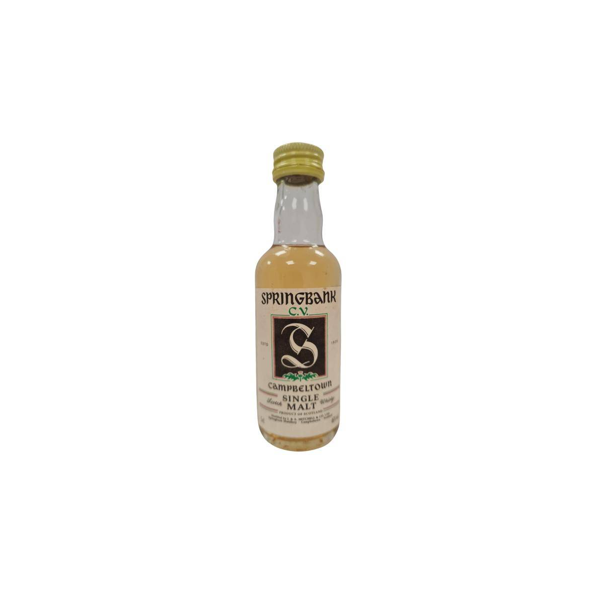 Springbank Single Malt Whisky