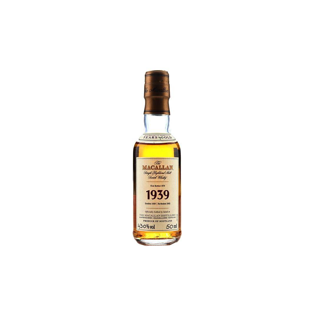The Macallan 1939 40 Years Single Malt Whisky