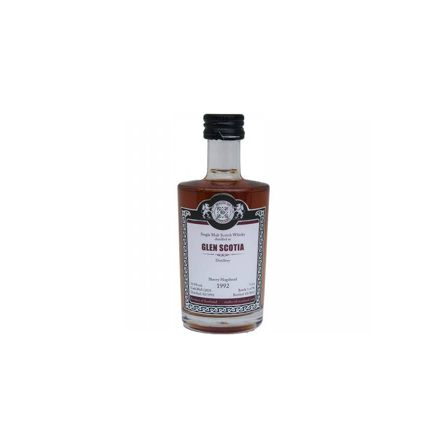 Glen Scotia Miniature 1992 20 Years Single Malt Whisky