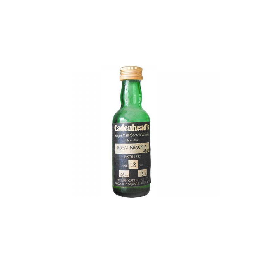 Royal Brackla Miniature 18 Years Single Malt Whisky