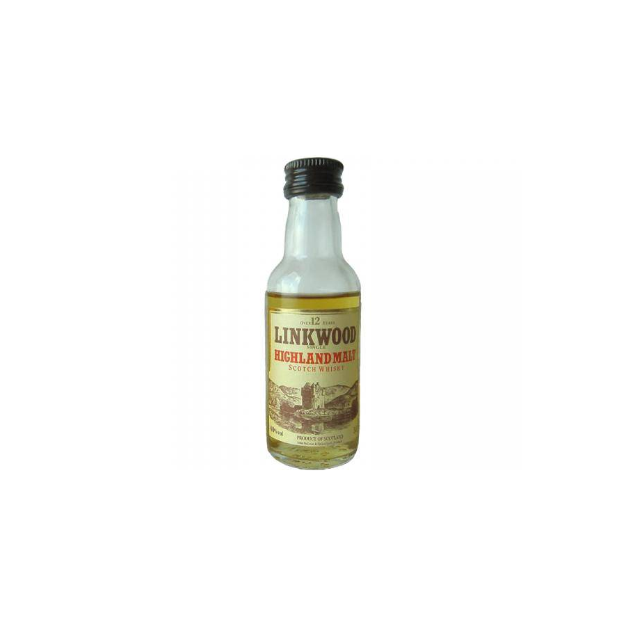 Linkwood Miniature 12 Years Single Malt Whisky