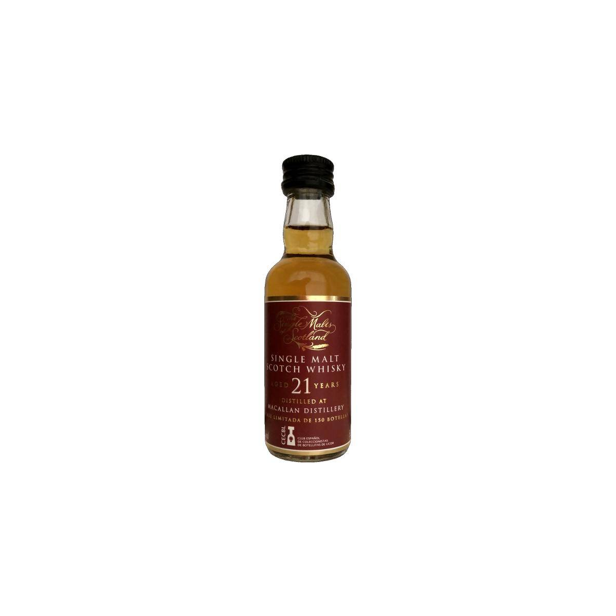 The Macallan The Single Malts of Scotland 21 Years Single Malt Whisky