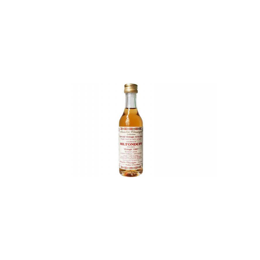Miltonduff 1987 22 Years Single Malt Whisky