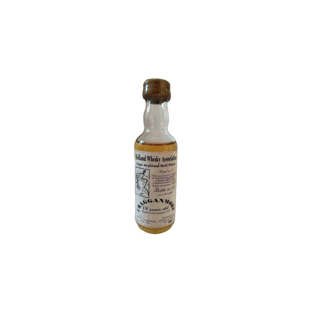 Cragganmore 1973 18 Years Single Malt Whisky