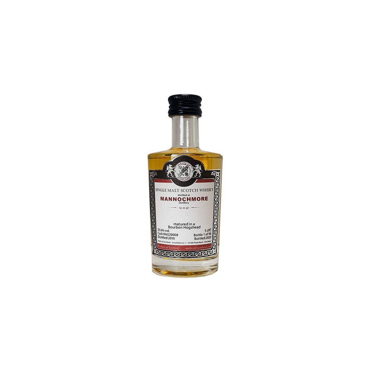 Mannochmore Miniature 2010 10 Years Single Malt Whisky