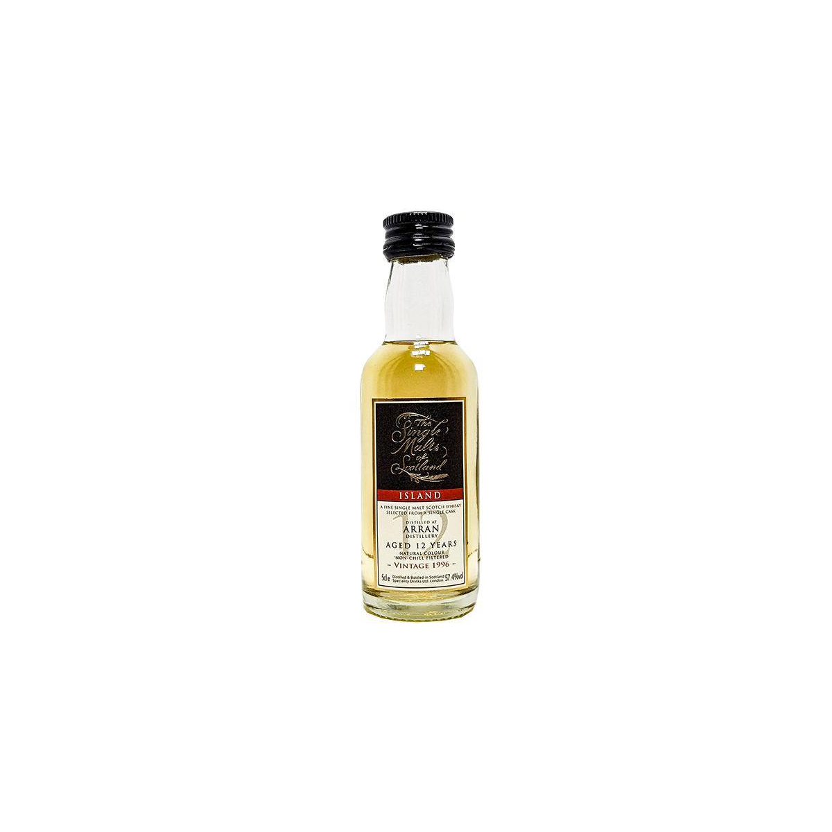 Arran The Single Malts of Scotland 1996 12 Years Single Malt Whisky