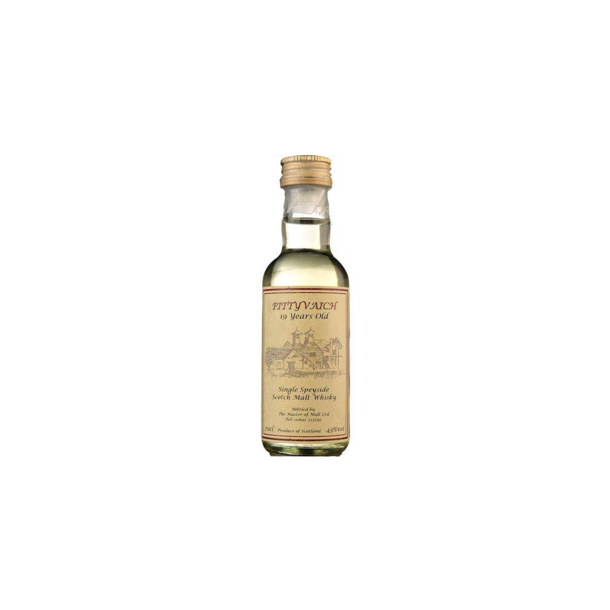 Pittyvaich Miniature 19 Years Single Malt Whisky