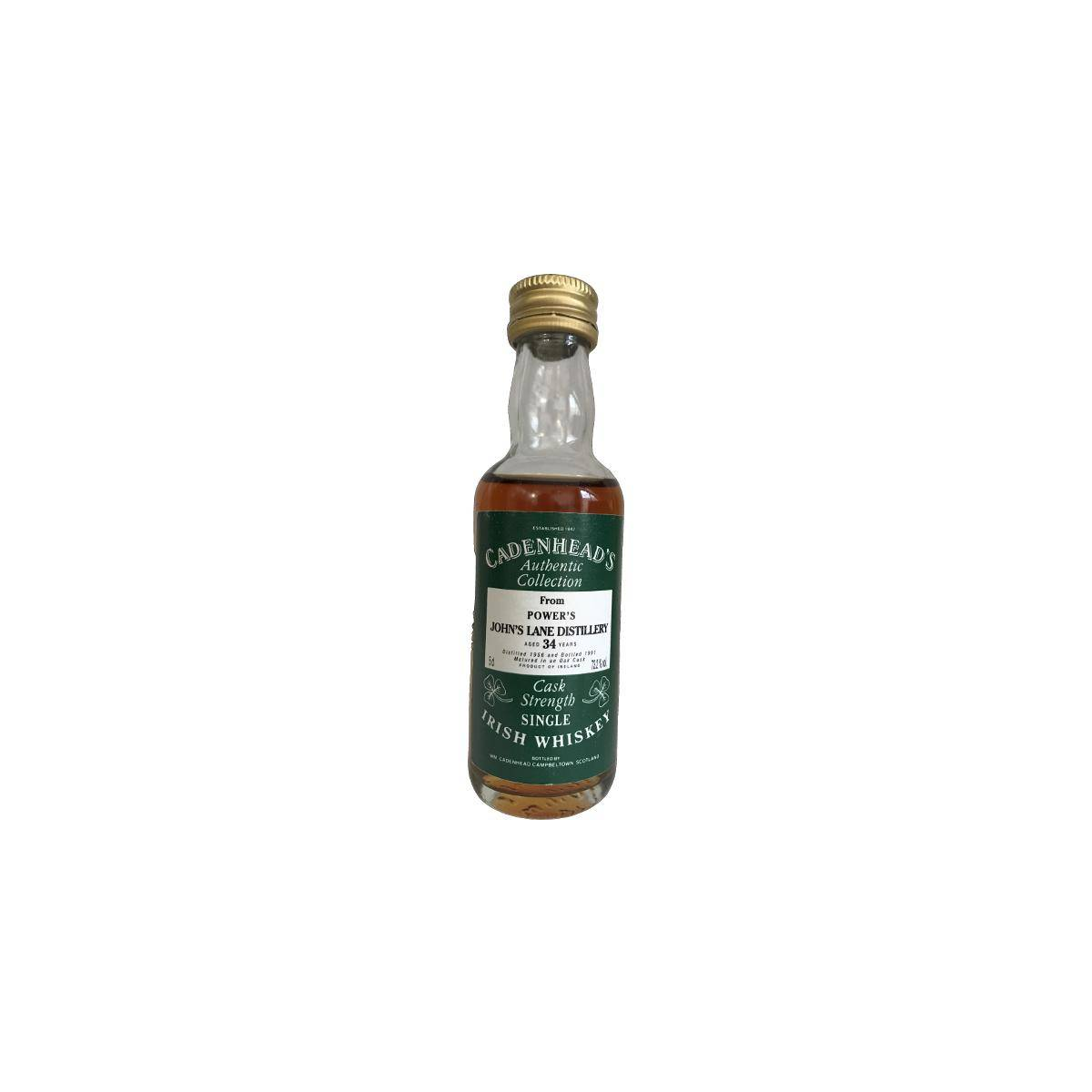 Cadenhead 1956 34 Years Single Pot Still Whisky