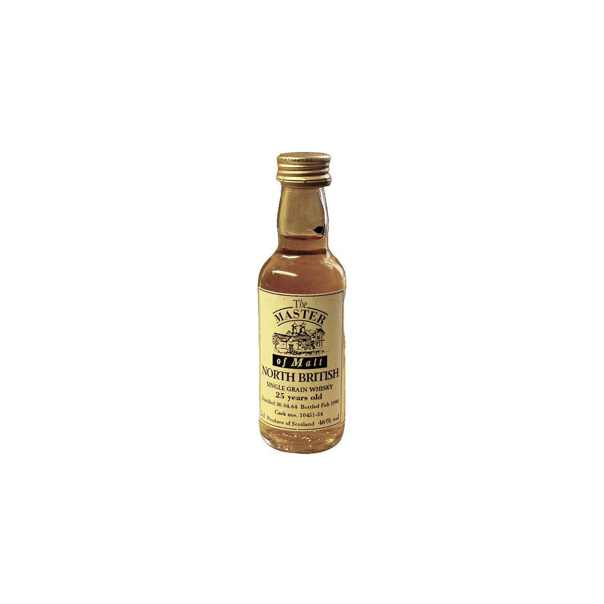 North British Miniature 1964 25 Years Single Grain Whisky