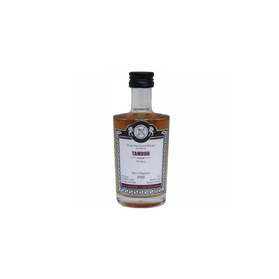 Tamdhu Miniature 1988 23 Years Single Malt Whisky