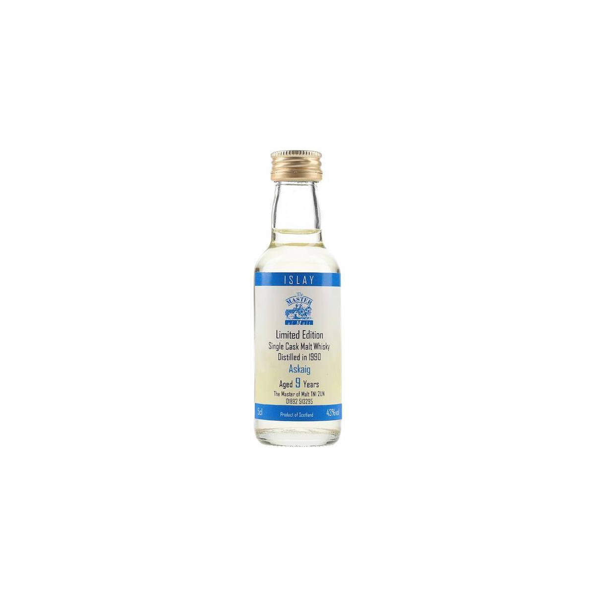 Master of Malt Miniature 1990 9 Years Single Malt Whisky