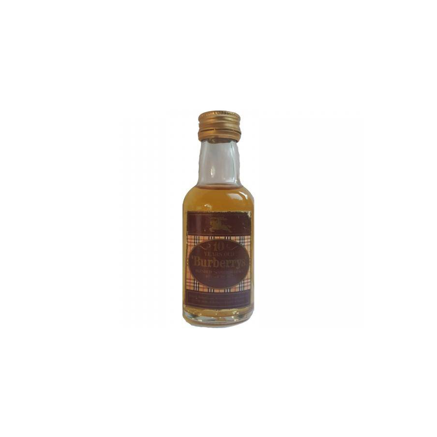 Burberrys' Miniature 10 Years Blended Whisky