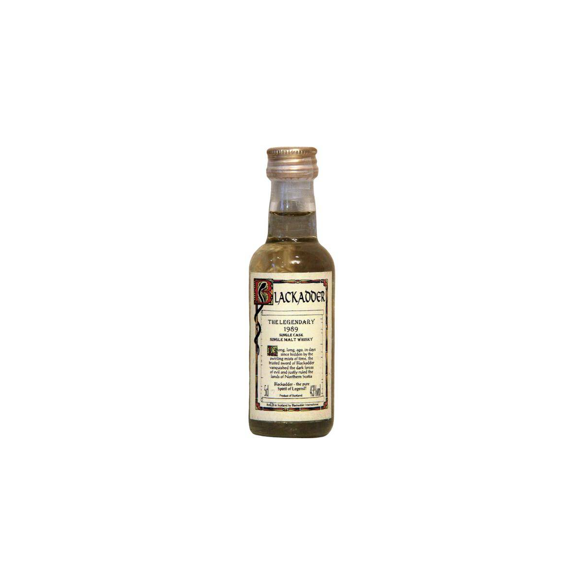Blackadder 1989 Single Malt Whisky