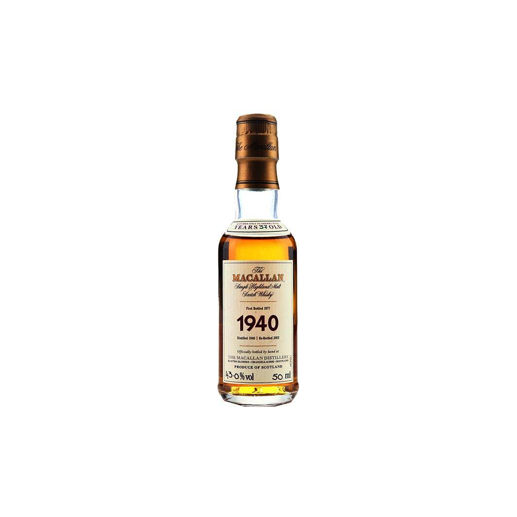 The Macallan 1940 37 Years Single Malt Whisky