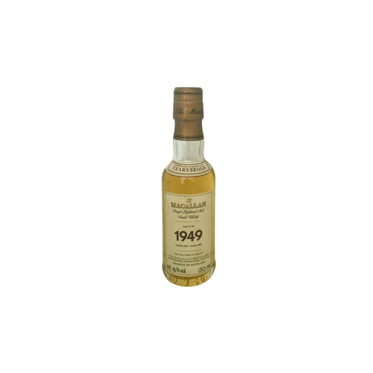 The Macallan 1949 53 Years Single Malt Whisky
