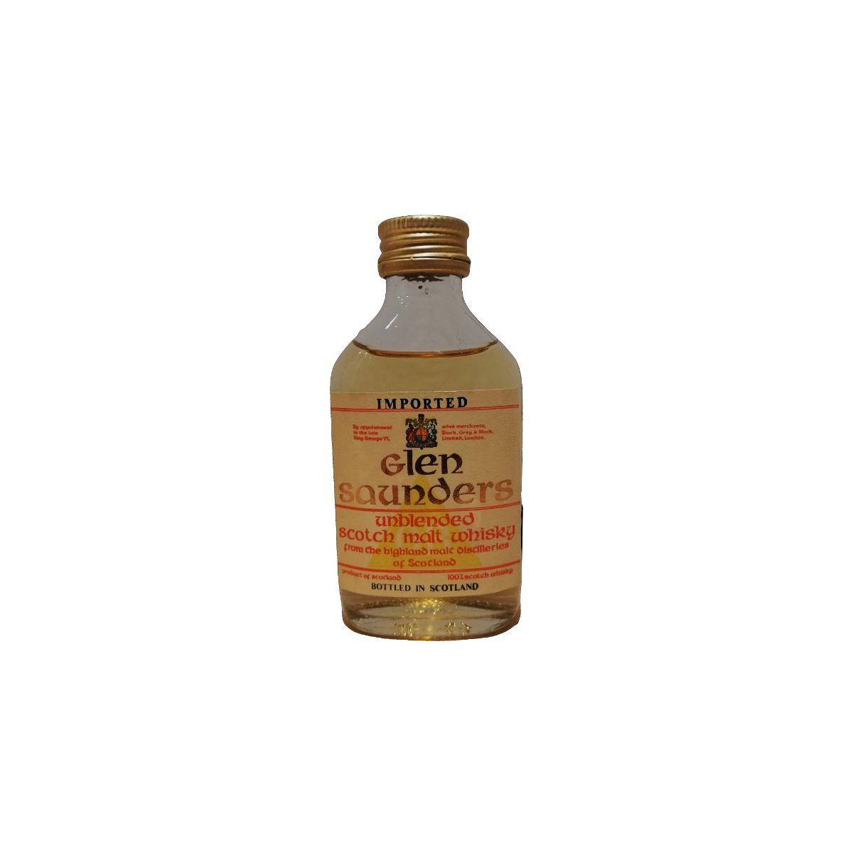 Glen Saunders Unblended Scotch Malt Whisky