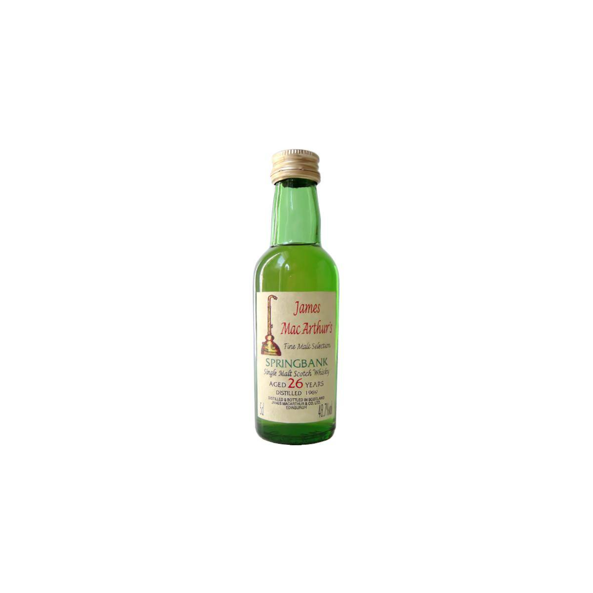 Springbank 1969 26 Years Single Malt Whisky